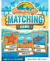 Masterpieces Officially Licensed Beach Life Matching Game for Kids