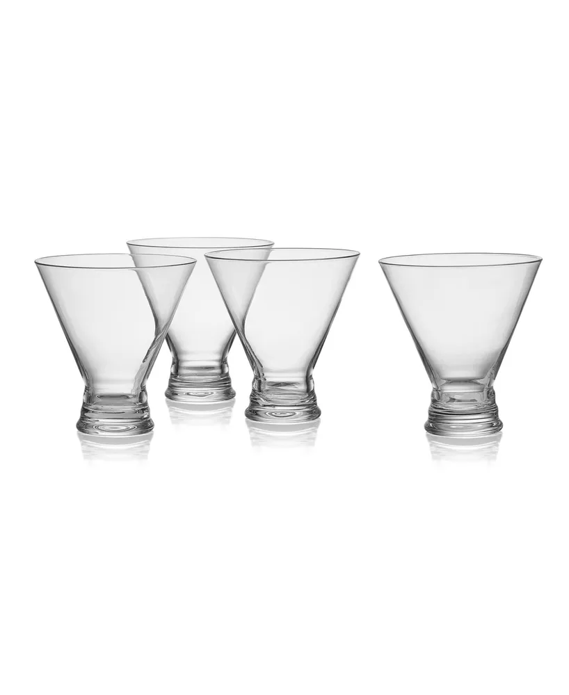 Mikasa Craft 12 Ounce Martini Cosmo Glass 4-Piece Set