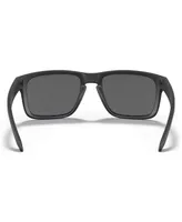 Oakley Men's Polarized Low Bridge Fit Sunglasses, OO9244 Holbrook 56