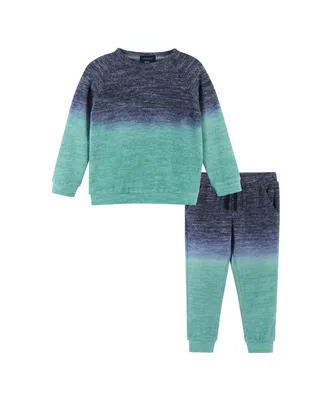 Andy & Evan Toddler/Child Boys Ombre Hacci Sweat Set