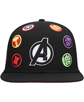 Men's Marvel Black The Avengers Fitted Hat