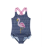 Andy & Evan Toddler Girls Toddler/Child One Piece Swimsuit