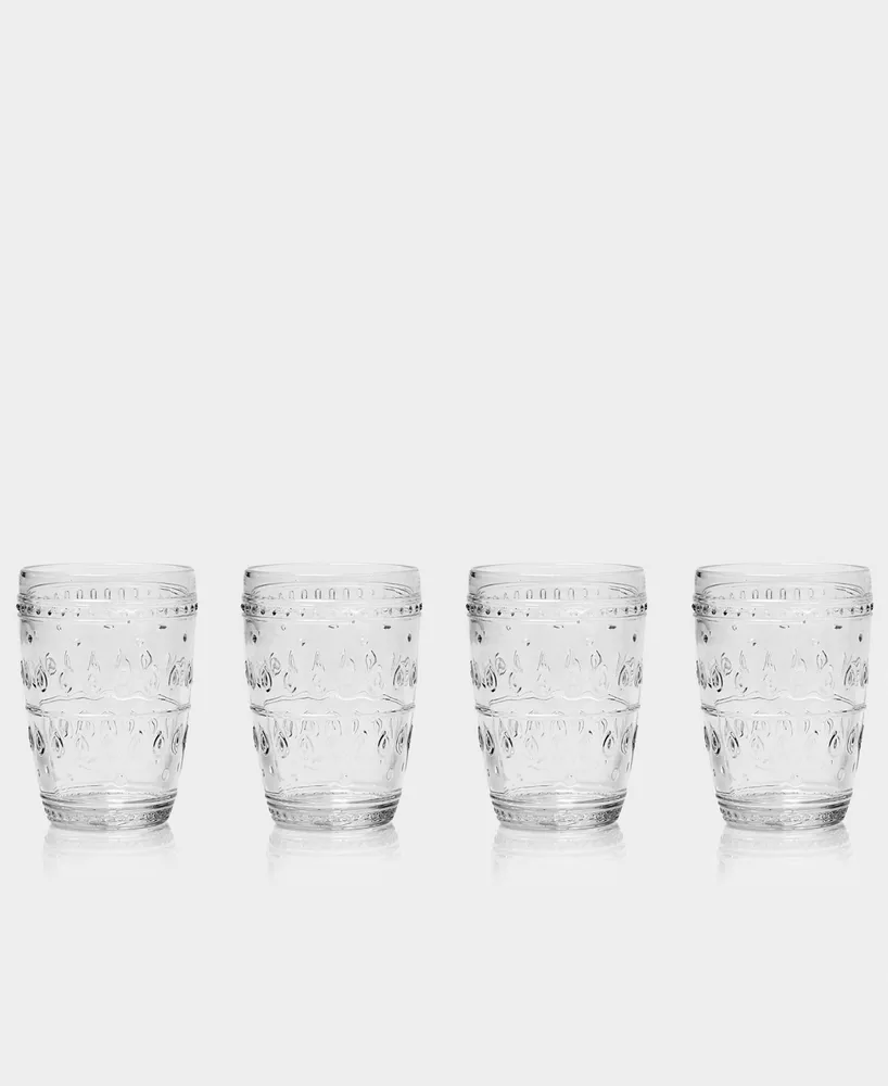 Fez Highball Glasses --Set of 4 – Euro Ceramica