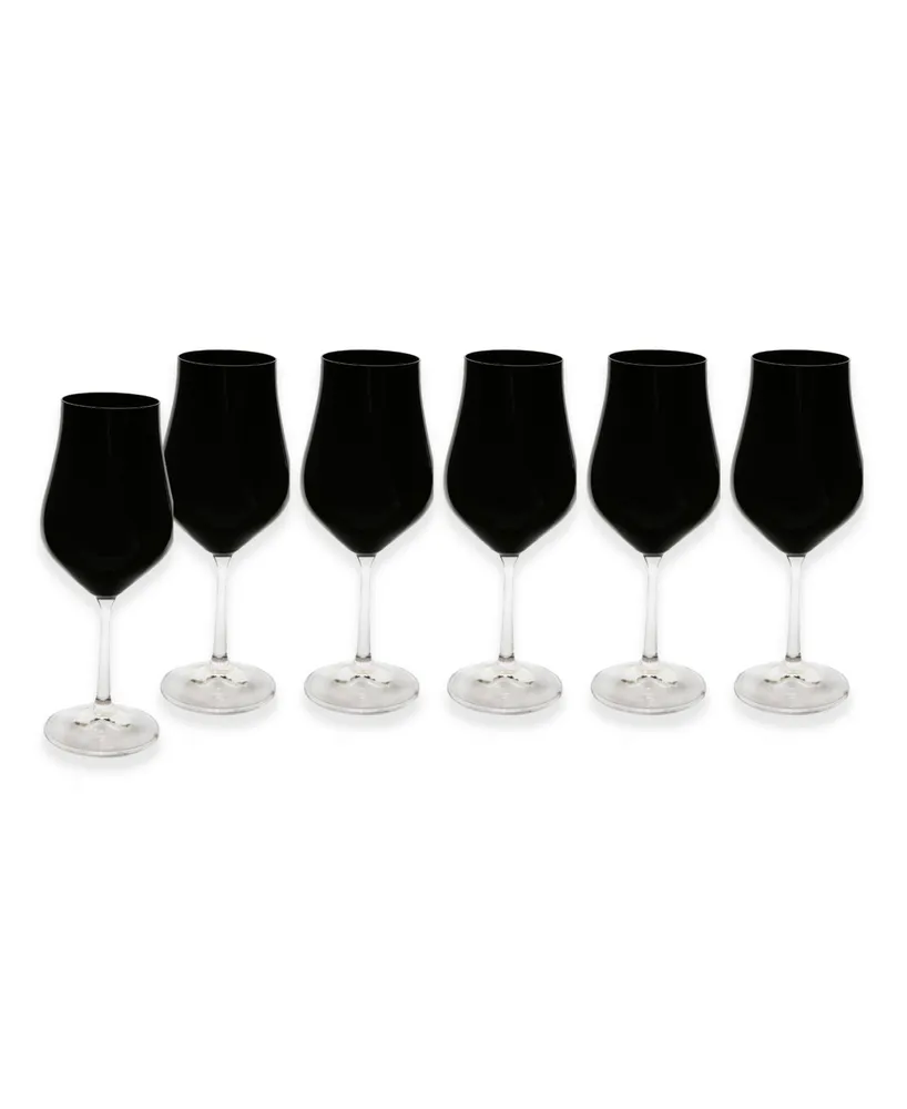 JoyJolt Hue Stemless Wine Glasses, Set of 6 - Macy's