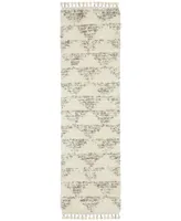 Jhb Design Vertical Shag VLS05A 2'3" x 7'6" Runner Area Rug