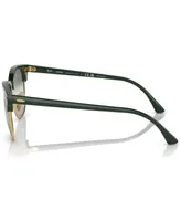 Ray-Ban Unisex Polarized Sunglasses, Clubmaster Chromance