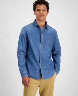 And Now This Men's Chambray Denim Shirt, Created for Macy's