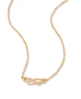 brook & york 14K Gold-Plated Crew Necklace