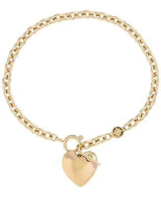 Olivia Burton 18K Gold-Plated Knot Heart Bracelet - Gold