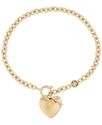 Olivia Burton 18K Gold-Plated Knot Heart Bracelet