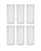 Fortessa Jupiter Collins Highball Glasses, Set of 6