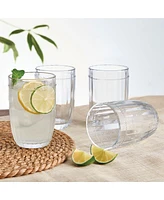 Fitz and Floyd Beaded 12-oz Highballs 4-Piece Set