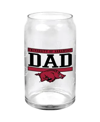 Arkansas Razorbacks 16 Oz Dad Can Glass