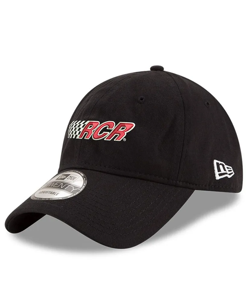 Men's New Era Black Richard Childress Racing Enzyme Washed 9TWENTY Adjustable Hat