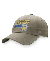 Men's Top of the World Khaki San Jose State Spartans Slice Adjustable Hat