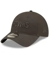 Men's New Era Graphite Cleveland Browns Core Classic 2.0 Tonal 9TWENTY Adjustable Hat