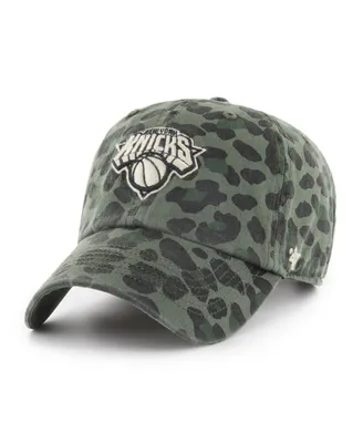 Women's '47 Brand Green New York Knicks Bagheera Clean Up Adjustable Hat