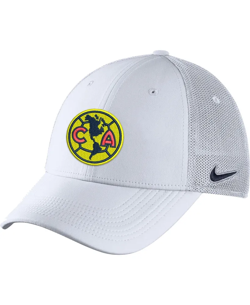 Nike Men's Nike White Club America Legacy91 Aerobill Performance Flex Hat