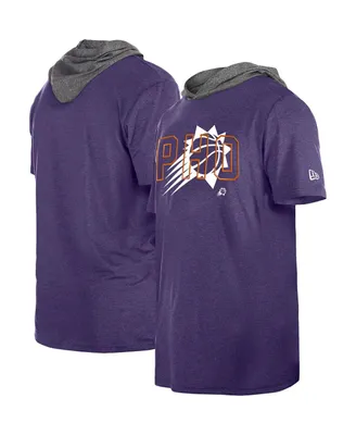 Men's New Era Purple Phoenix Suns Active Hoodie T-shirt