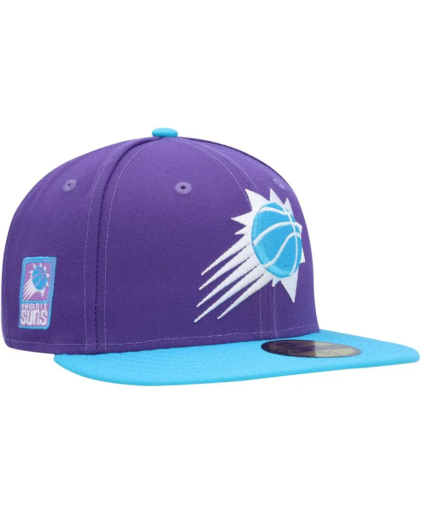 Men's New Era Purple Phoenix Suns Vice 59FIFTY Fitted Hat