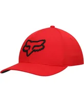 Men's Fox Red Lithotype 2.0 Logo Flex Hat