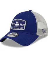 Men's New Era Navy Los Angeles Dodgers Property Trucker 9Twenty Snapback Hat