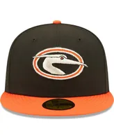 Men's New Era Delmarva Shorebirds Authentic Collection Team Alternate 59FIFTY Fitted Hat