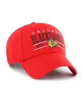 Men's '47 Brand Red Chicago Blackhawks Centerline Mvp Adjustable Hat