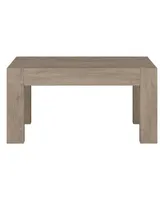 Hudson & Canal Langston 34" Wide Square Coffee Table