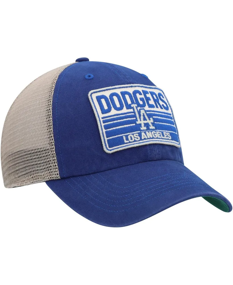 Men's '47 Brand Royal Los Angeles Dodgers Four Stroke Clean Up Trucker Snapback Hat