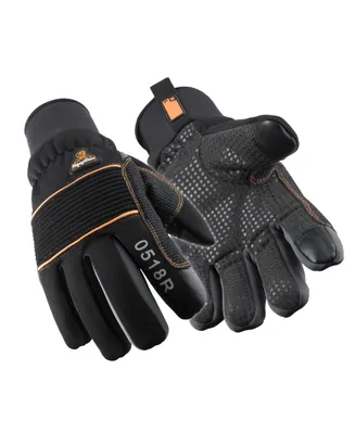 RefrigiWear Men's Insulated Lined PolarForce Gloves with Grip Assist