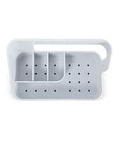 Cheer Collection Kitchen Sink Sponge Organizer with Drip Tray