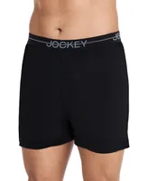 Jockey Men's Stretch Moisture-Wicking Boxers