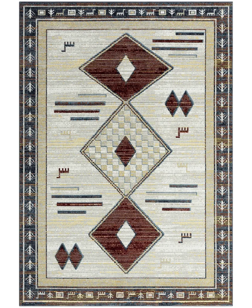 Global Rug Designs Cherish Washable Rug CWR01 6'6" x 9'2" Area Rug