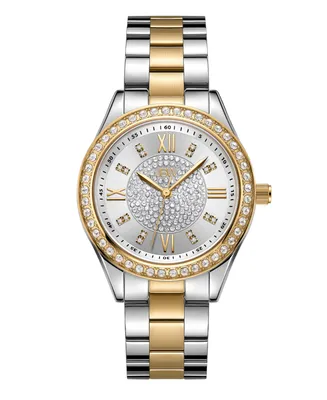 Jbw Women's Mondrian Two-Tone 18k Gold-plated Stainless Steel Watch, 34mm