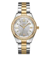 Jbw Women's Mondrian Two-Tone 18k Gold-plated Stainless Steel Watch, 34mm