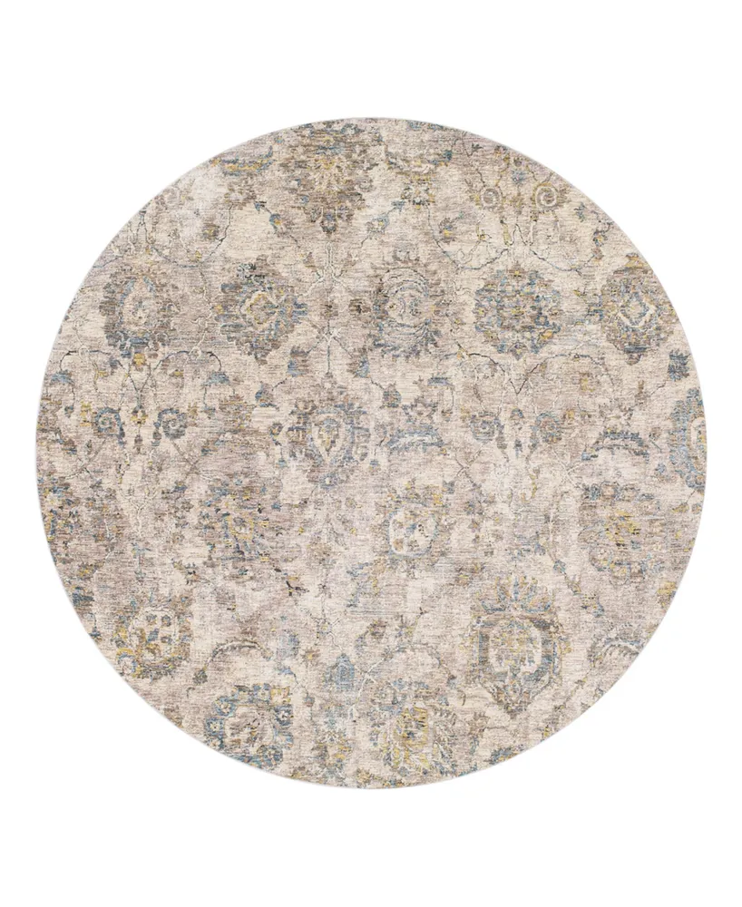 Surya Mirabel Mbe-2316 7'10" x 7'10" Round Area Rug