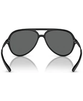 A|X Armani Exchange Men's Low Bridge Fit Sunglasses, AX4133SF