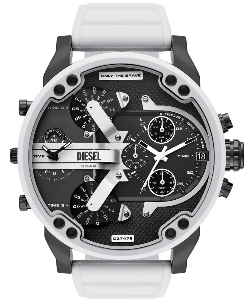 Diesel Men's Mr. Daddy 2.0 Quartz Gunmetal Stainless Steel Watch 57mm