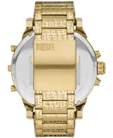 Diesel Men's Mr. Daddy 2.0 Quartz Gold-Tone Stainless Steel Watch 57mm