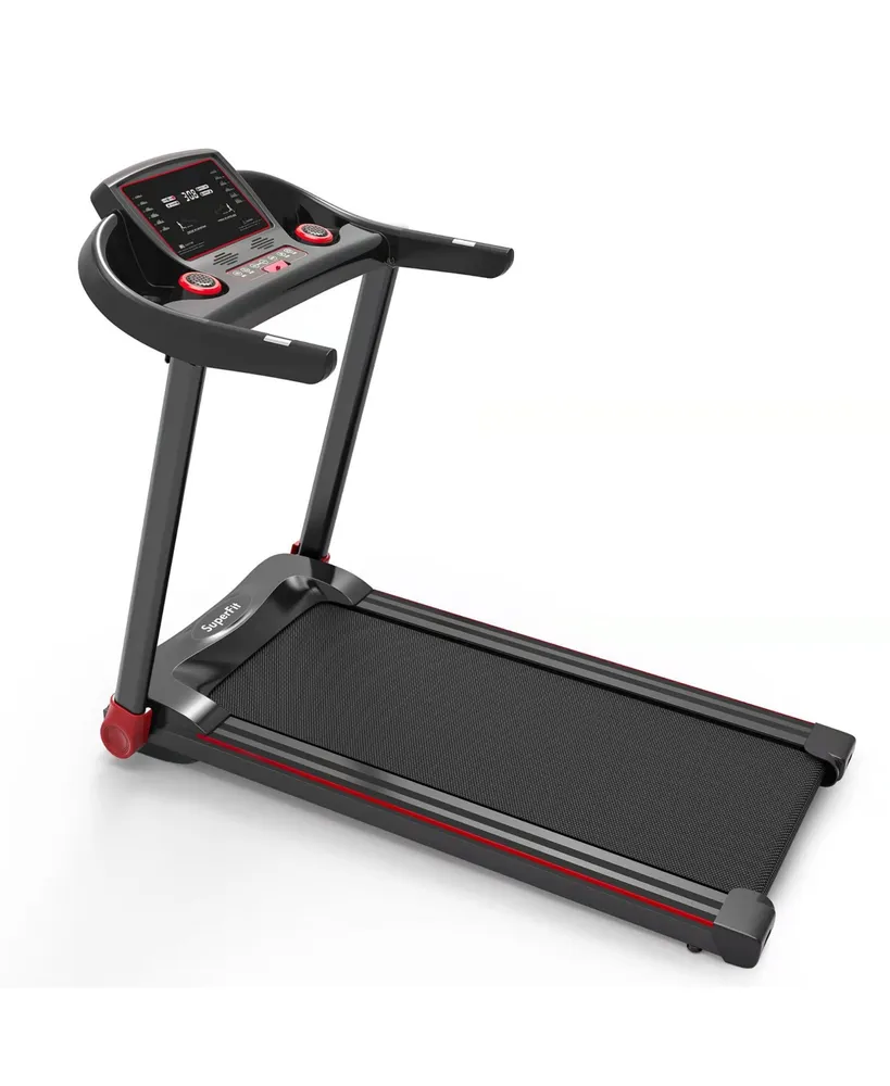 Costway 2.25HP Electric Running Machine Treadmill Bluetooth Speaker