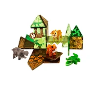 Magna-tilesa Magna-tiles Jungle Animals 25-Piece Magnetic Construction Set, Ages 3+