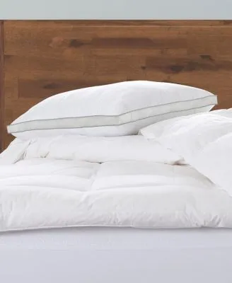 Soft Plush Luxurious Cotton Mesh Gusseted Gel Fiber Stomach Sleeper Pillow