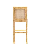 Tov Furniture Amara Rattan Bar Stool