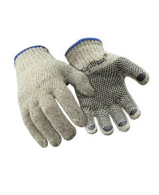 RefrigiWear Men's Warm Ragg Wool Pvc Dot Grip Work Gloves (Pack of 12 Pairs)