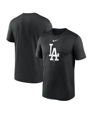 Men's Nike Black Los Angeles Dodgers New Legend Logo T-shirt