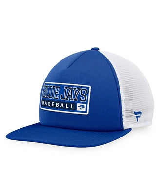 Men's Majestic Royal, White Toronto Blue Jays Foam Trucker Snapback Hat