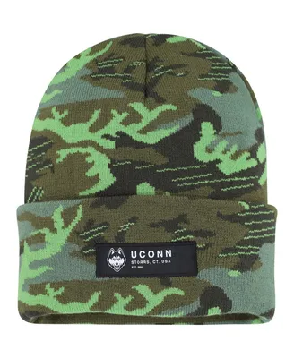 Men's Nike Camo UConn Huskies Veterans Day Cuffed Knit Hat