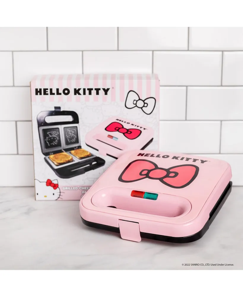 Uncanny Brands Grilled Hello Grill and Maker- | Cheese Panini Indoor Compact Mall Hawthorn Press Kitty