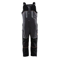 RefrigiWear Men's PolarForce Warm Insulated Bib Overalls with Performance Flex